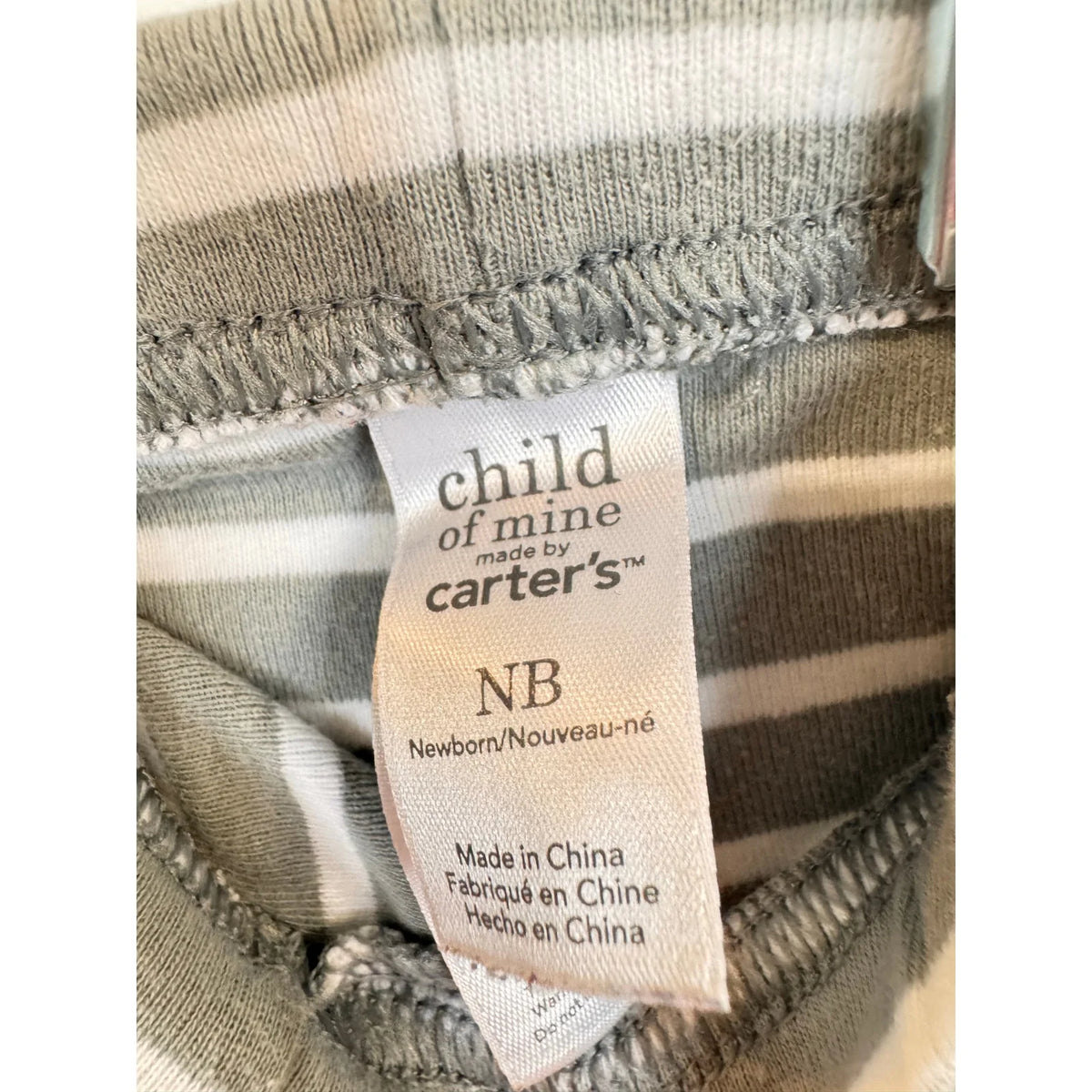 Child of Mine Gray Joggers Boy's Size Newborn - Image 3