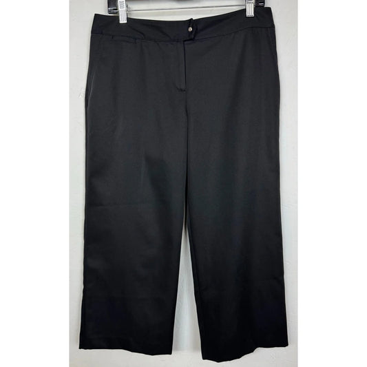 Izod Black Capri Pants Women's 10 - Image 1