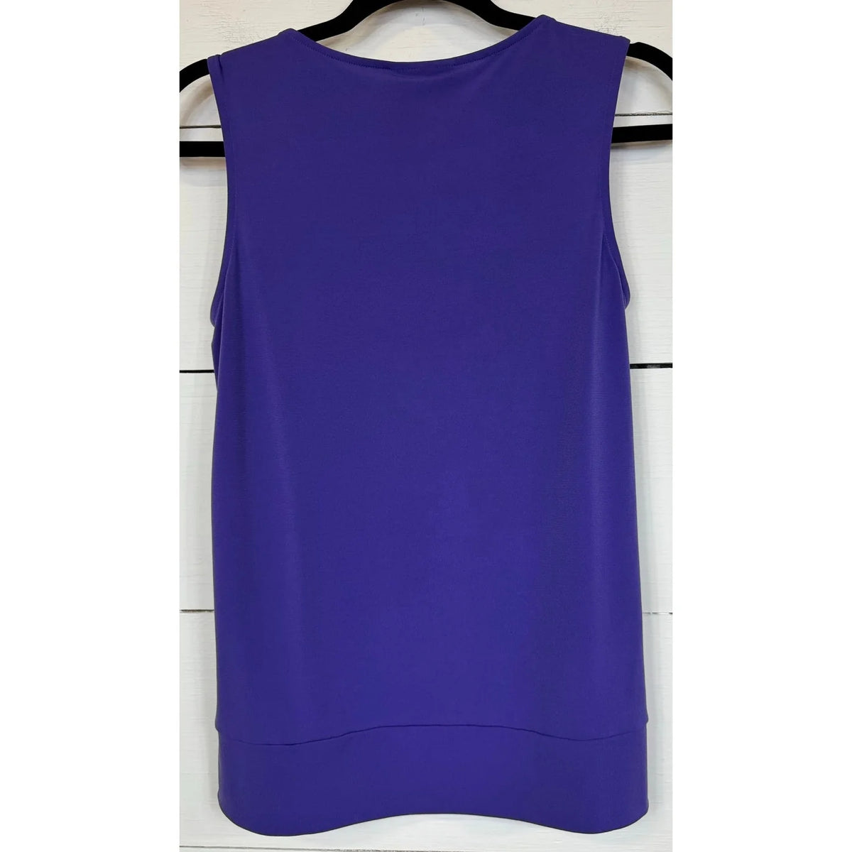 Dressbarn Purple Sleeveless Blouse Women's Size Small - Image 2
