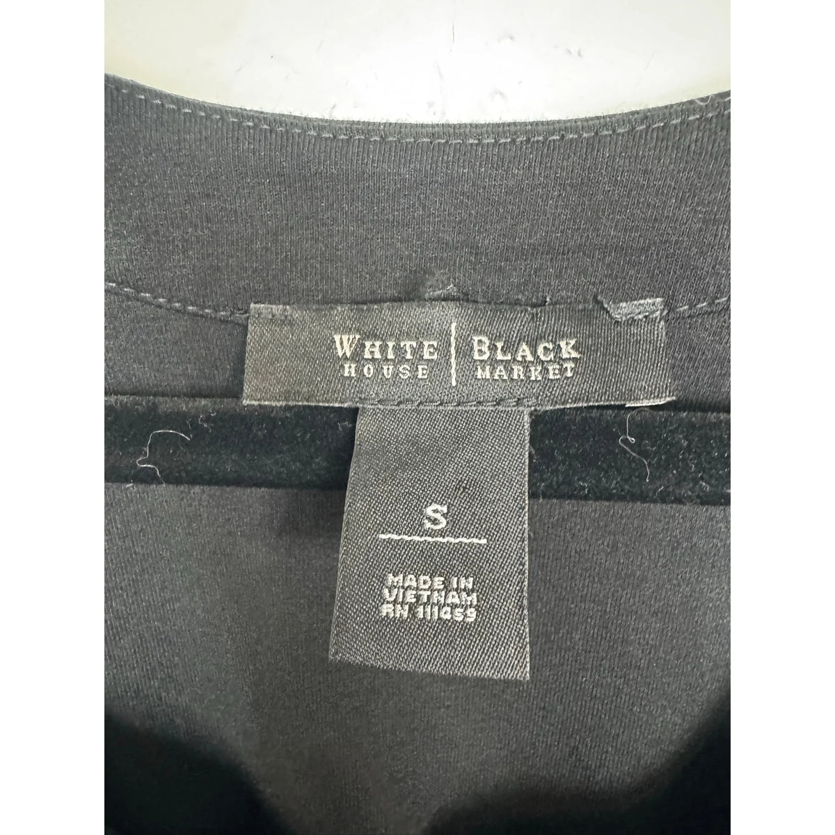 White House Black Market Black Blouse Women Women's Small - Image 3