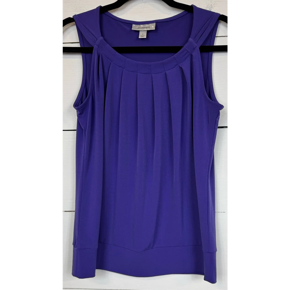 Dressbarn Purple Sleeveless Blouse Women's Size Small - Image 1