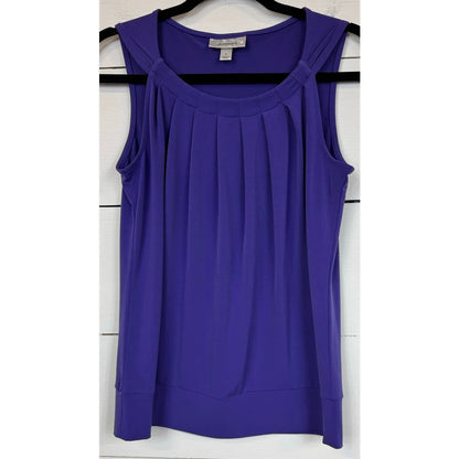 Dressbarn Purple Sleeveless Blouse Women's Size Small - Image 1