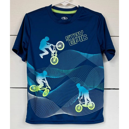 Athletic Works Blue T-Shirt Boy's Size XS (4/5) - Image 1