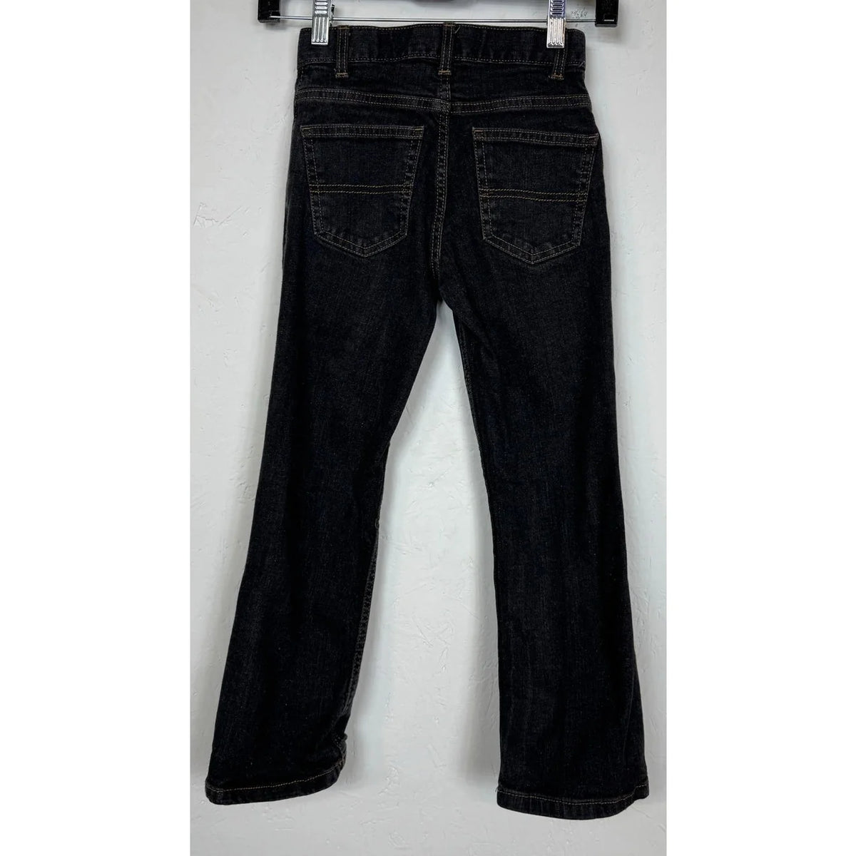 Wonder Nation Black Relaxed Jeans Boy's Size 8 Slim - Image 2