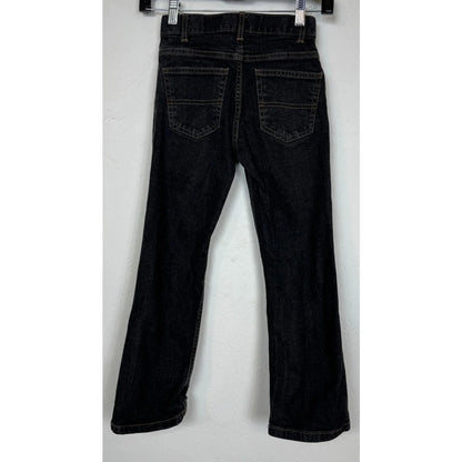 Wonder Nation Black Relaxed Jeans Boy's Size 8 Slim - Image 2