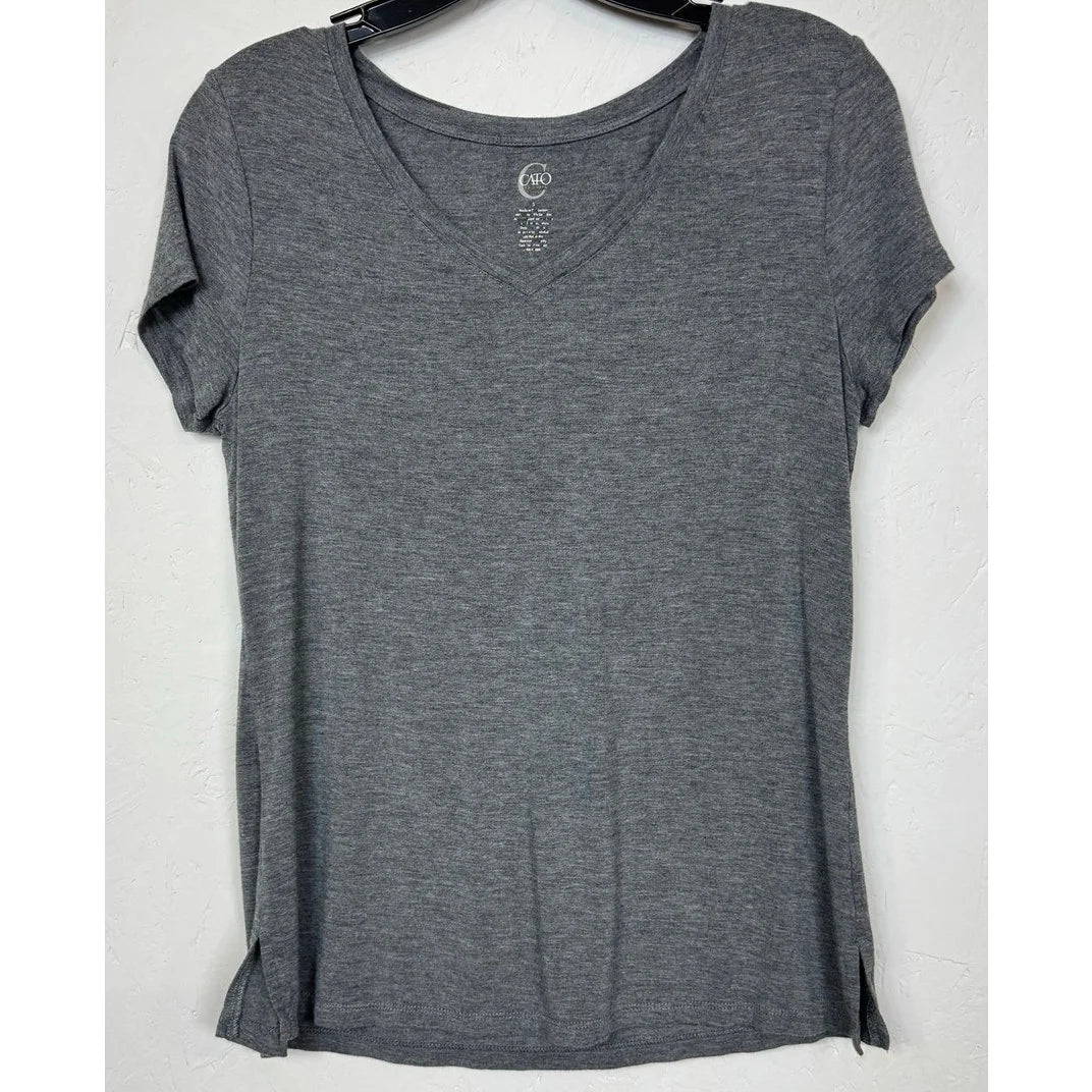 Cato Gray T-shirt Women's Size Small - Image 1