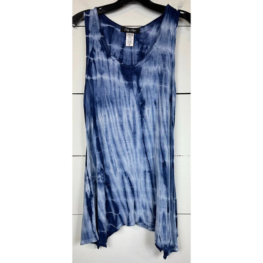 Only Nine Blue Tank Top Women's Medium - Image 1