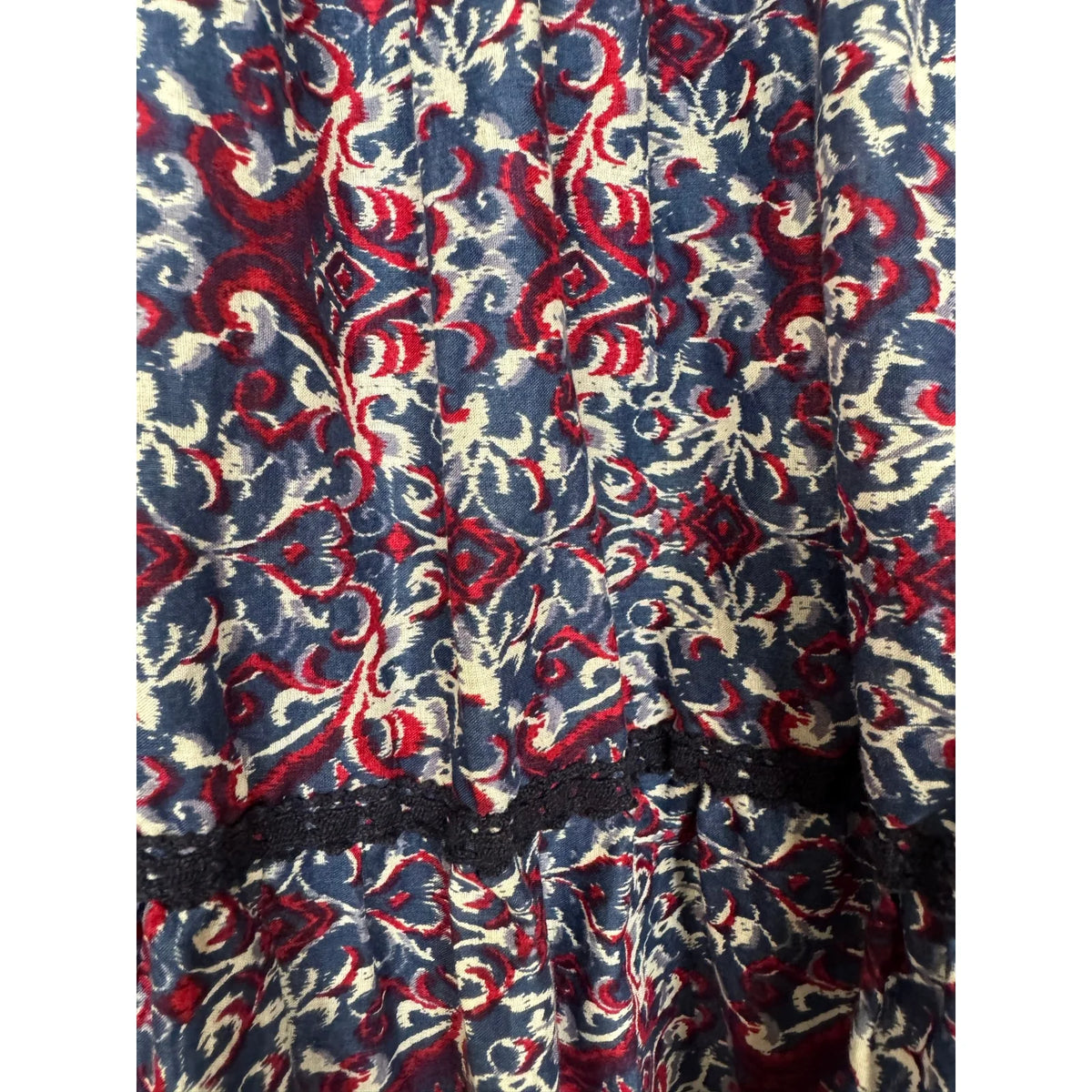 Reba Blue Maxi Skirt Women's Size Small - Image 3