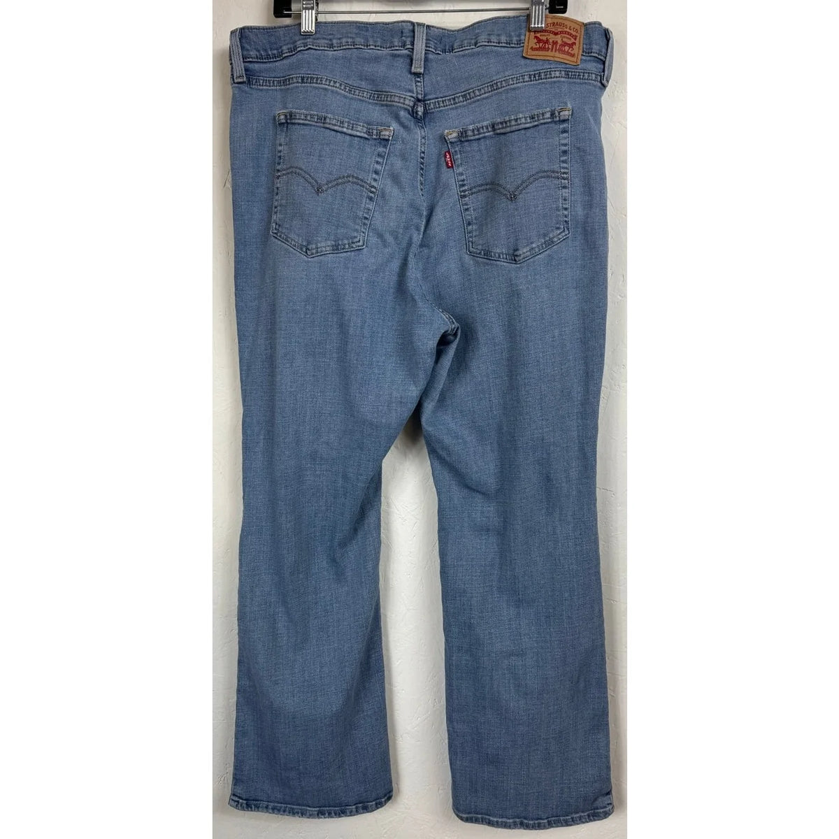 Levi Strauss Blue High Rise Bootcut Jeans Women's 18w - Image 2