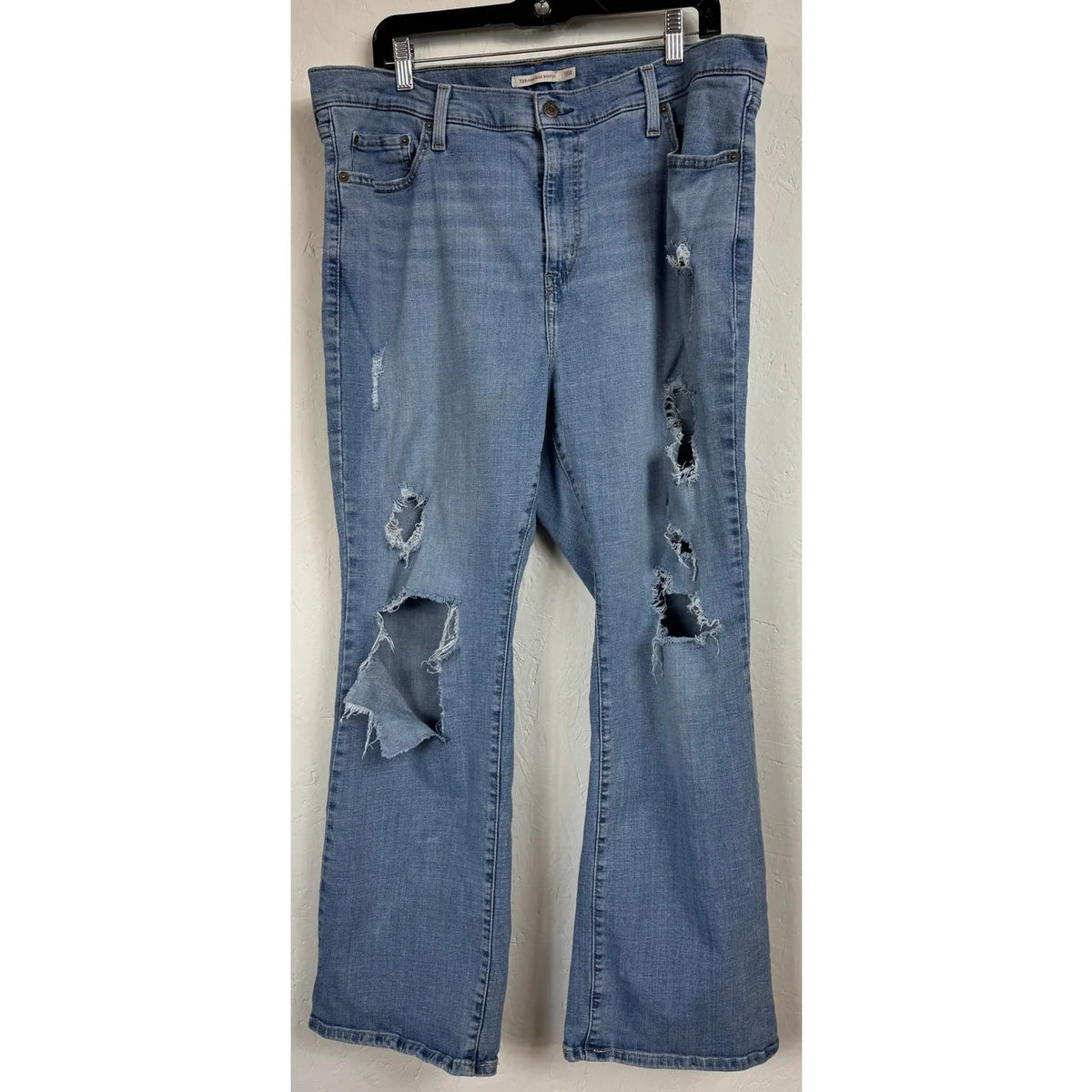 Levi Strauss Blue High Rise Bootcut Jeans Women's 18w - Image 1