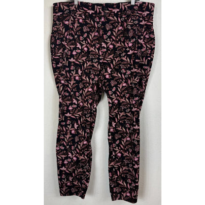 Terra And Sky Black Skinny Pants Women's Size 20w-22w - Image 1
