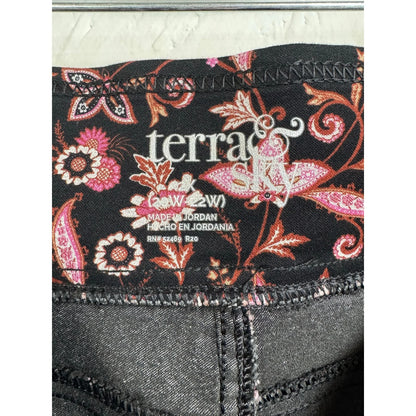 Terra And Sky Black Skinny Pants Women's Size 20w-22w - Image 3