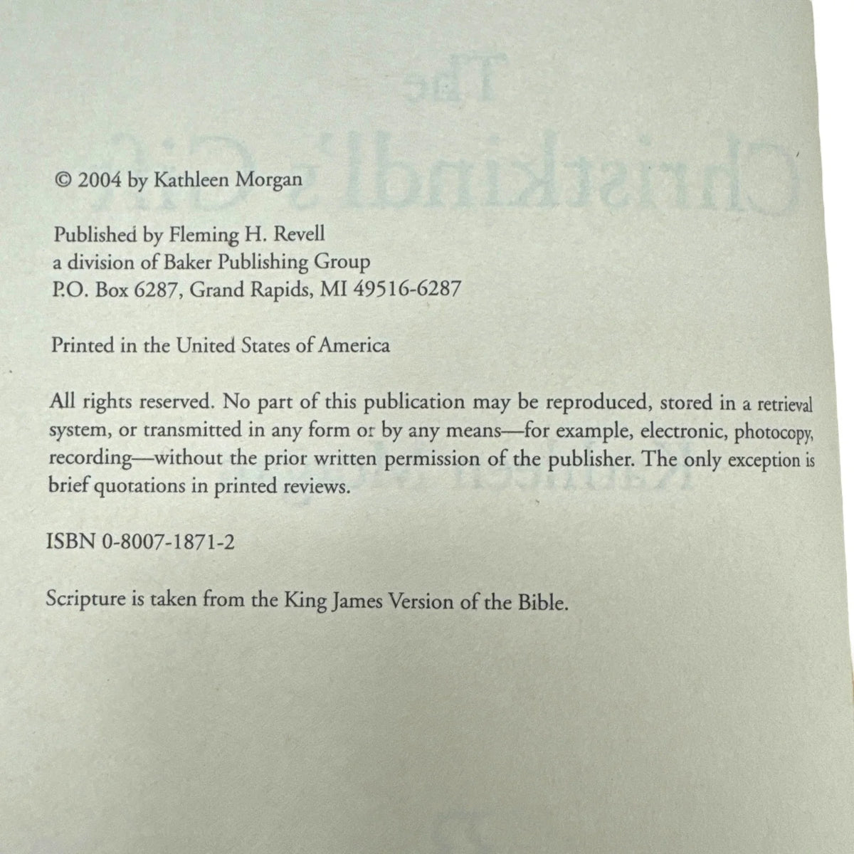 The Christkindl's Gift by Kathleen Morgan (Hardcover) - Image 7