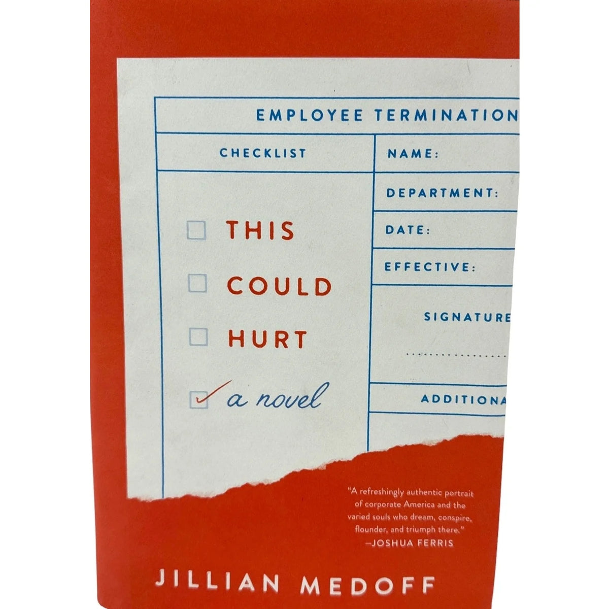 This Could Hurt by Jillian Medoff (Hardcover) - Image 1