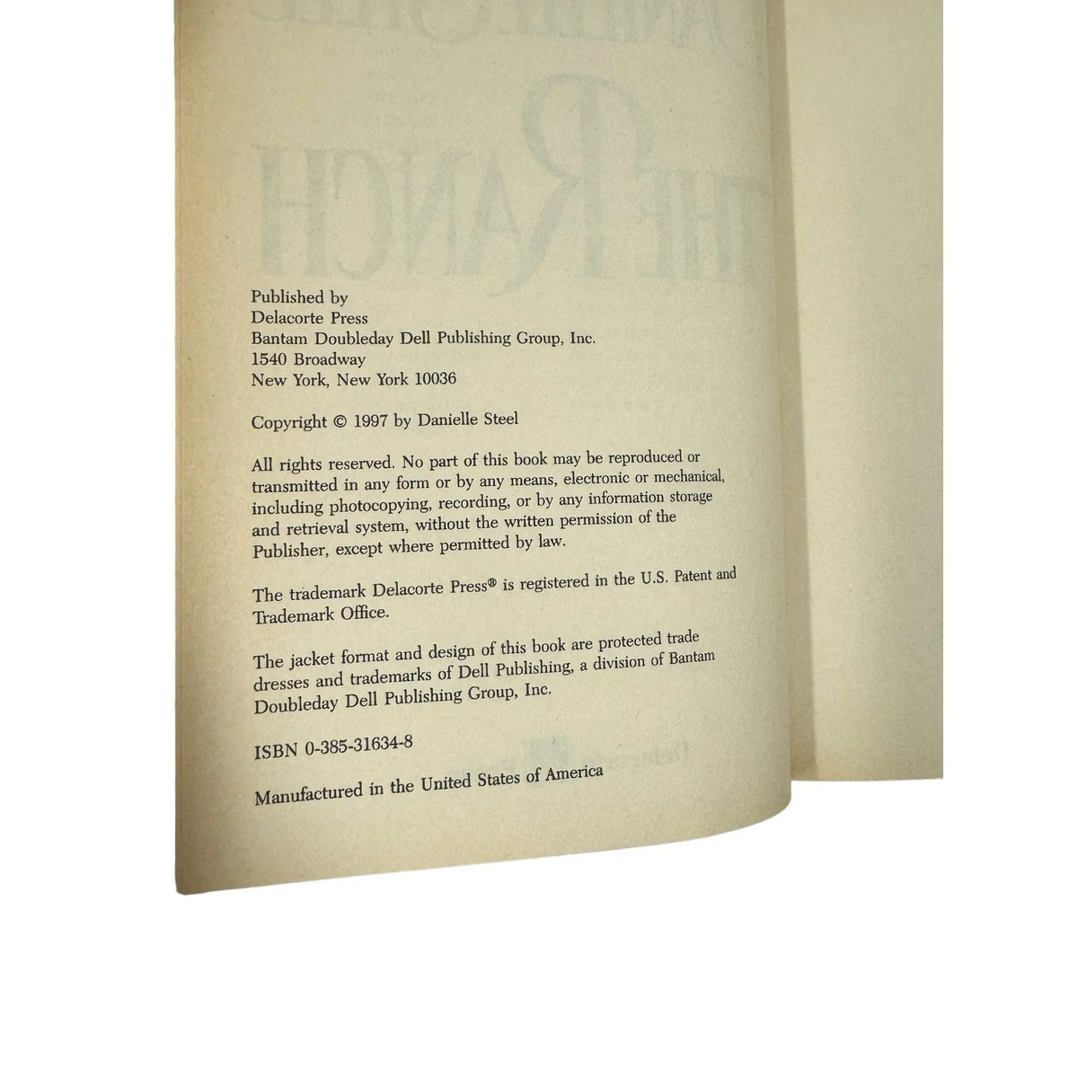 The Ranch by Danielle Steel (Hardcover) - Image 3