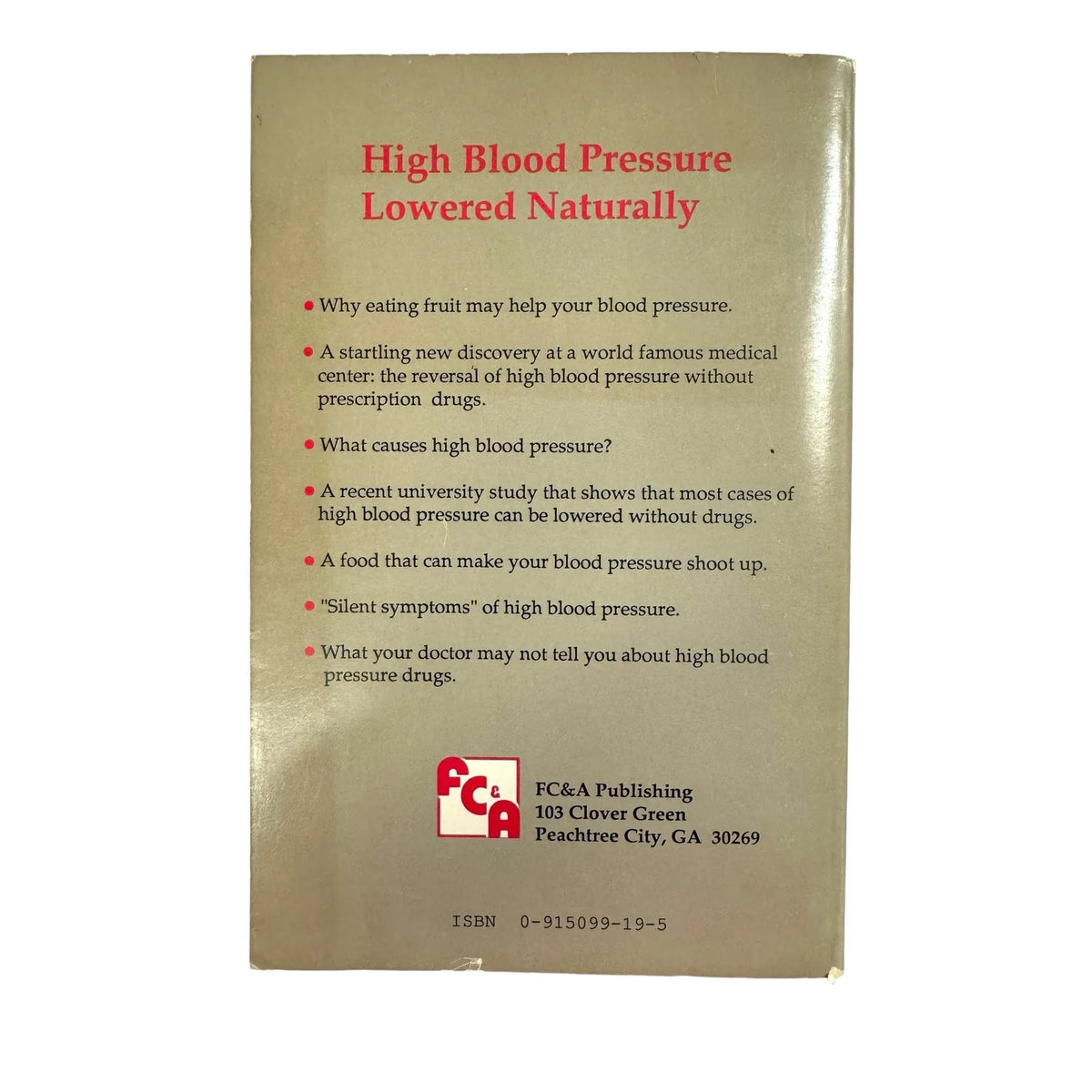 High Blood Pressure Lowered Naturally, Janice M. Failes (Paperback) - Image 2
