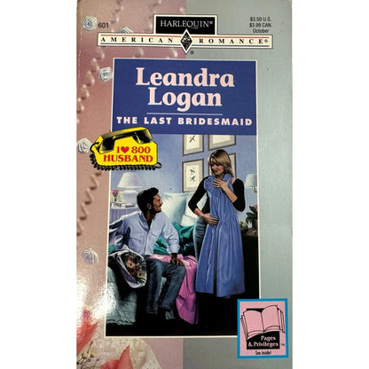 The Last Bridesmaid by Leandra Logan (Paperback) - Image 1