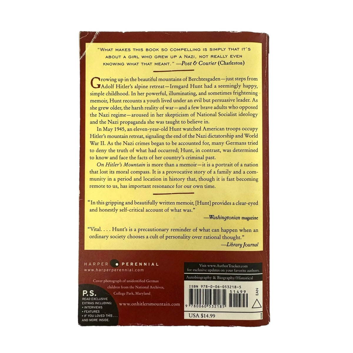On Hitler's Mountain by Irmgard A. Hunt (Paperback) - Image 2