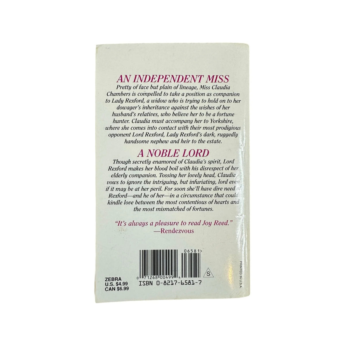 Miss Chambers Takes Charge by Joy Reed (Paperback) - Image 2