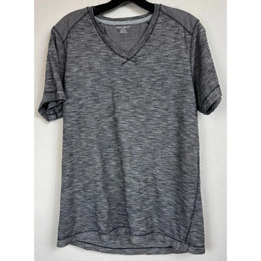 DKNY Gray Short Sleeve Shirt Men's Size Medium - Image 1