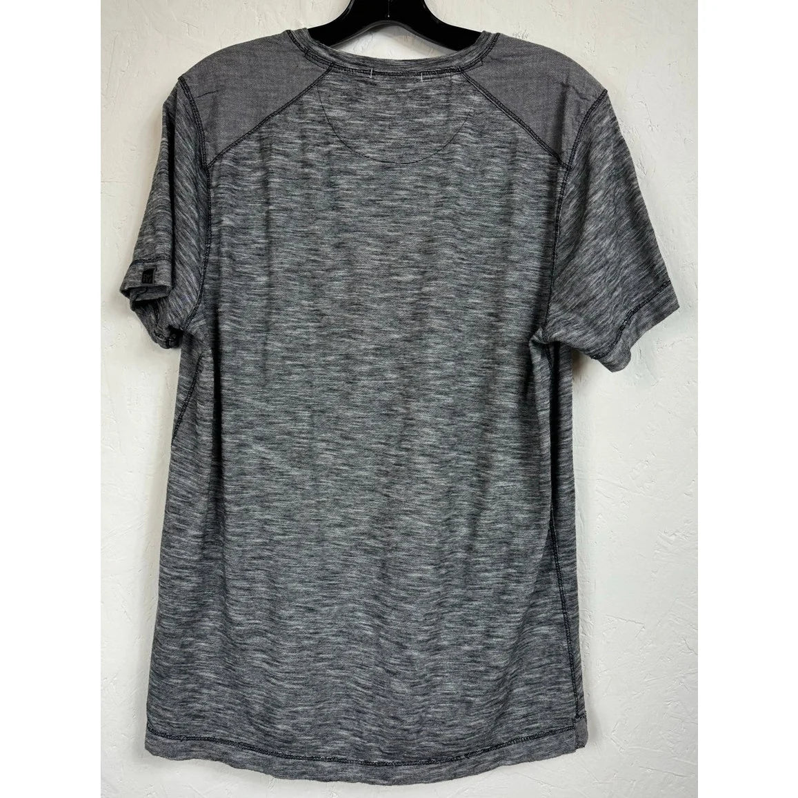 DKNY Gray Short Sleeve Shirt Men's Size Medium - Image 2