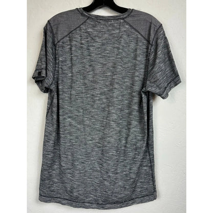 DKNY Gray Short Sleeve Shirt Men's Size Medium - Image 2