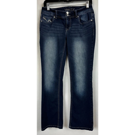 Vanity Blue Bootcut Jeans Women's 28 - Image 1