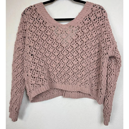 Nicole Miller Atelier Pink Long Sleeve Cardigan Women's Size XL - Image 2
