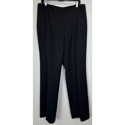 Black Label by Evan Picone Black Dress Pants Women's 12 - Image 1