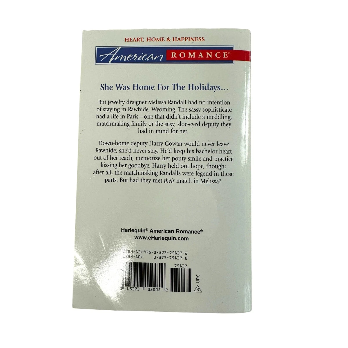 A Randall Thanksgiving by Judy Christenberry (Paperback) - Image 2