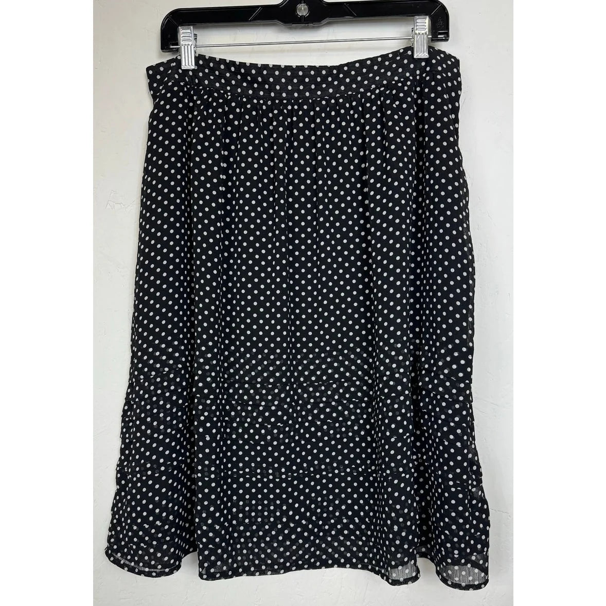 Peter Nygard Black & White Midi Skirt Women's 14 Petite - Image 1