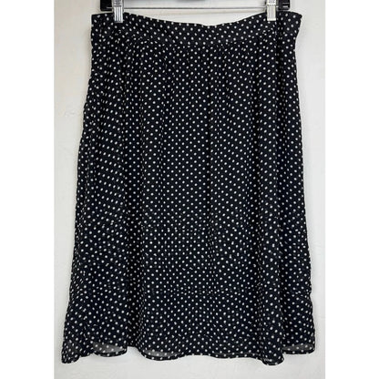 Peter Nygard Black & White Midi Skirt Women's 14 Petite - Image 2