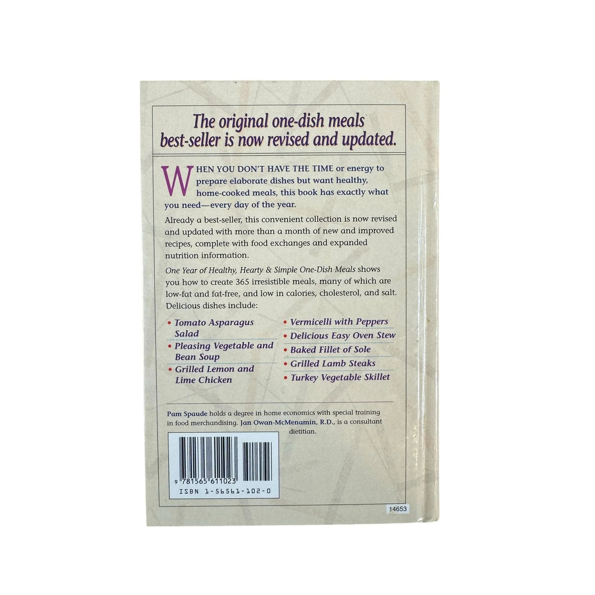 One Year Health, Hearty & Simple One-Dish Meals by (Hard Cover) - Image 2