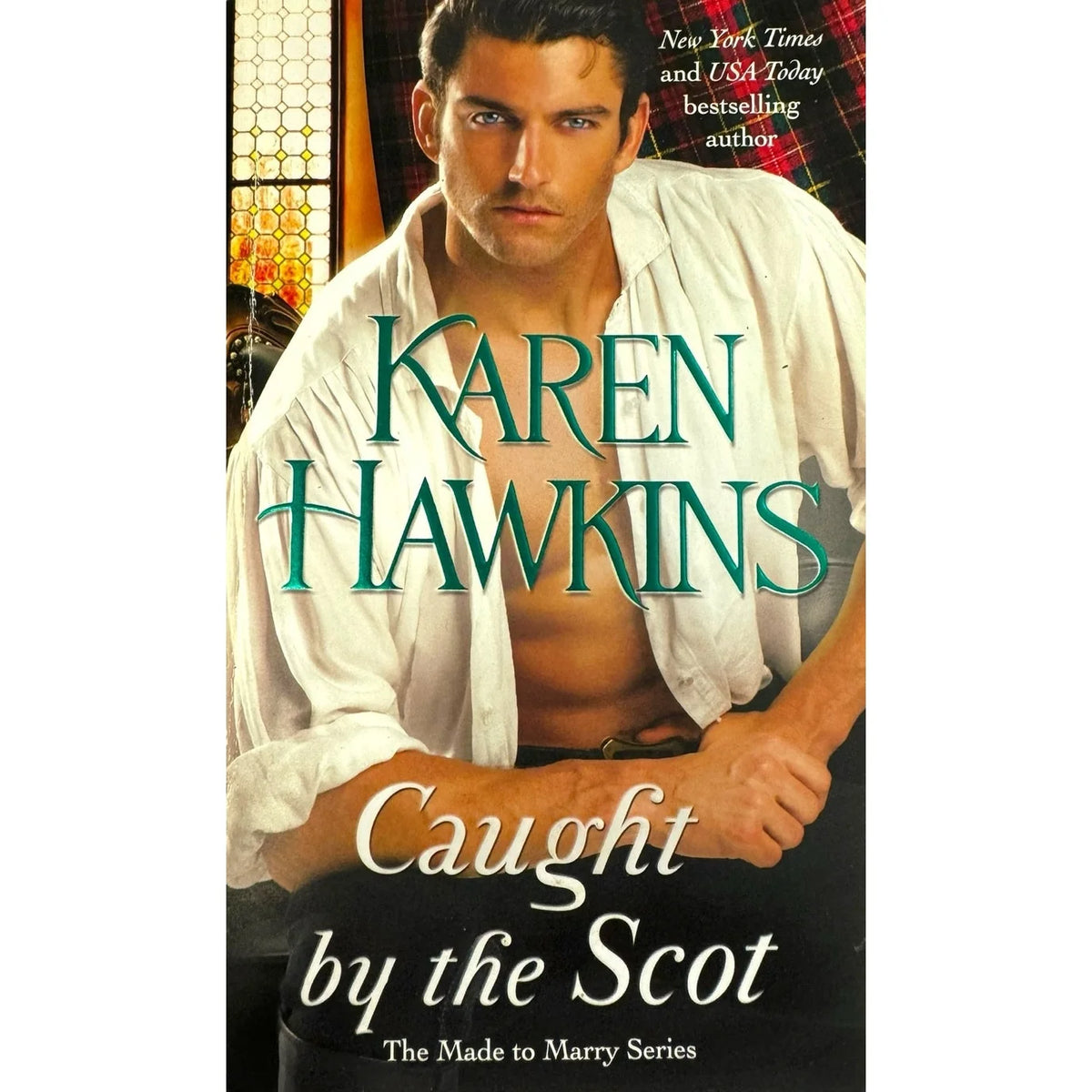 Caught by the Scot by Karen Hawkins (Paperback) - Image 1