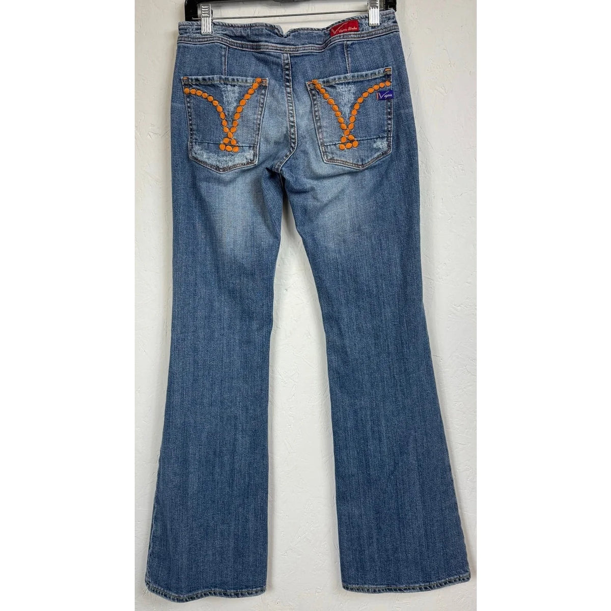 Vigoss Blue Flare Jeans Women's 30" - Image 2