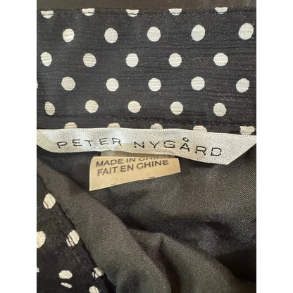Peter Nygard Black & White Midi Skirt Women's 14 Petite - Image 3