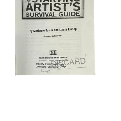 The Starving Artist's Survival Guide by Marianne Taylor (Paperback) - Image 9
