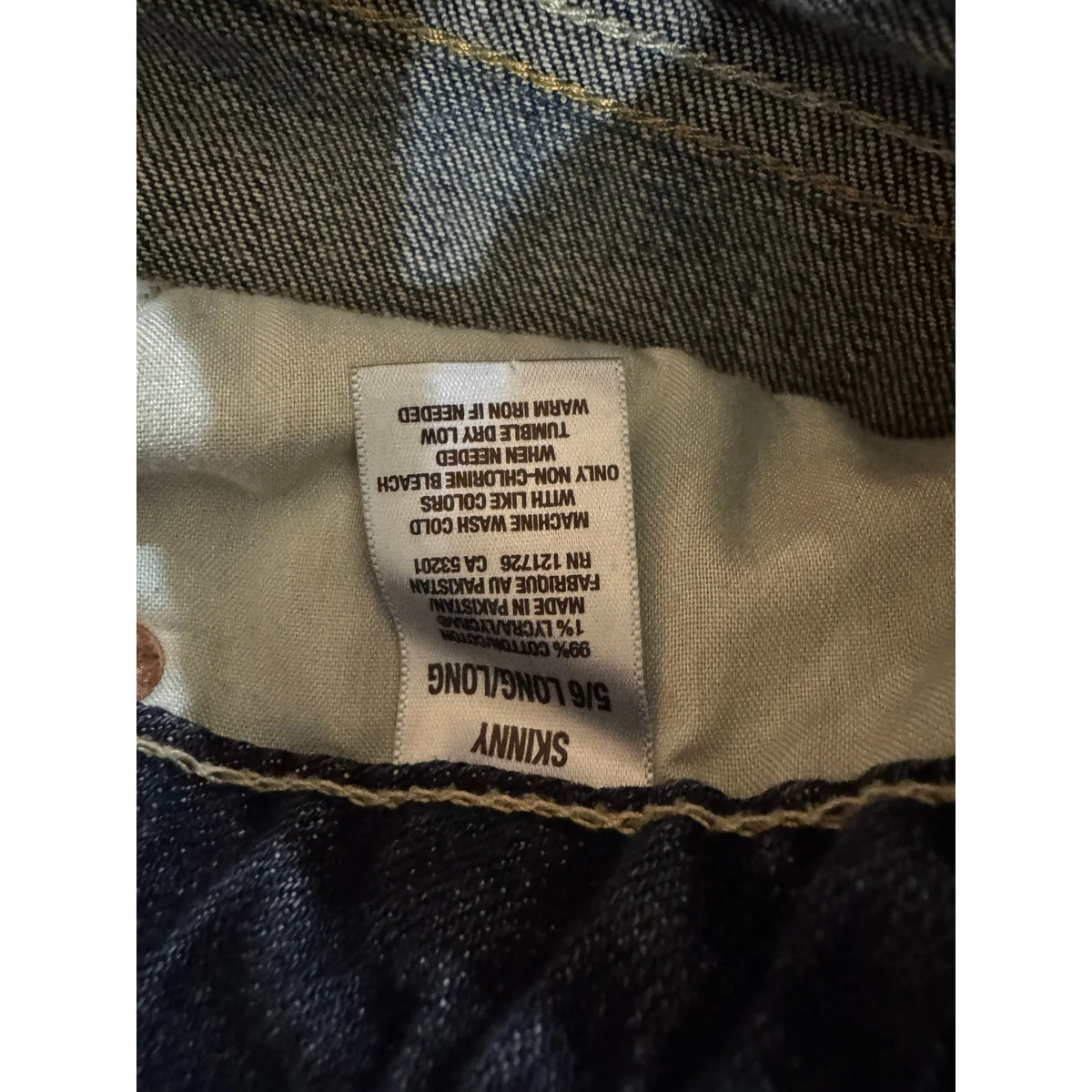 Aeropostale Blue Skinny Jeans Women's 5/6 - Image 4