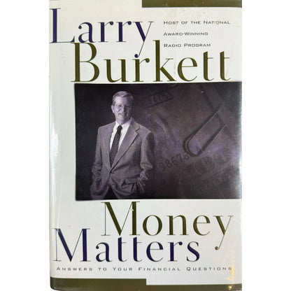 Money Matters by Larry Burkett (Hardcover) - Image 1