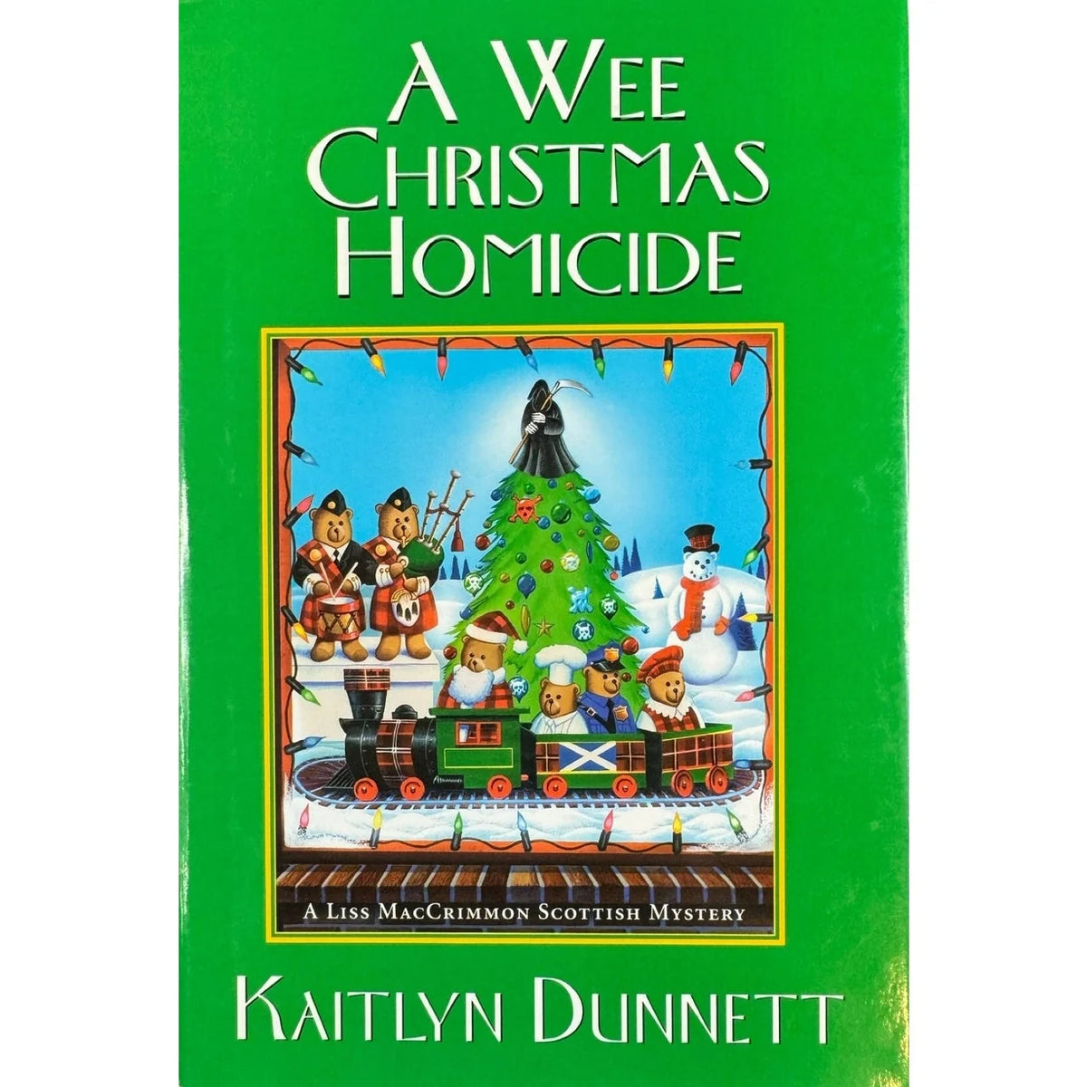 A Wee Christmas Homicide by Kaitlyn Dunnett (Hardcover) - Image 1