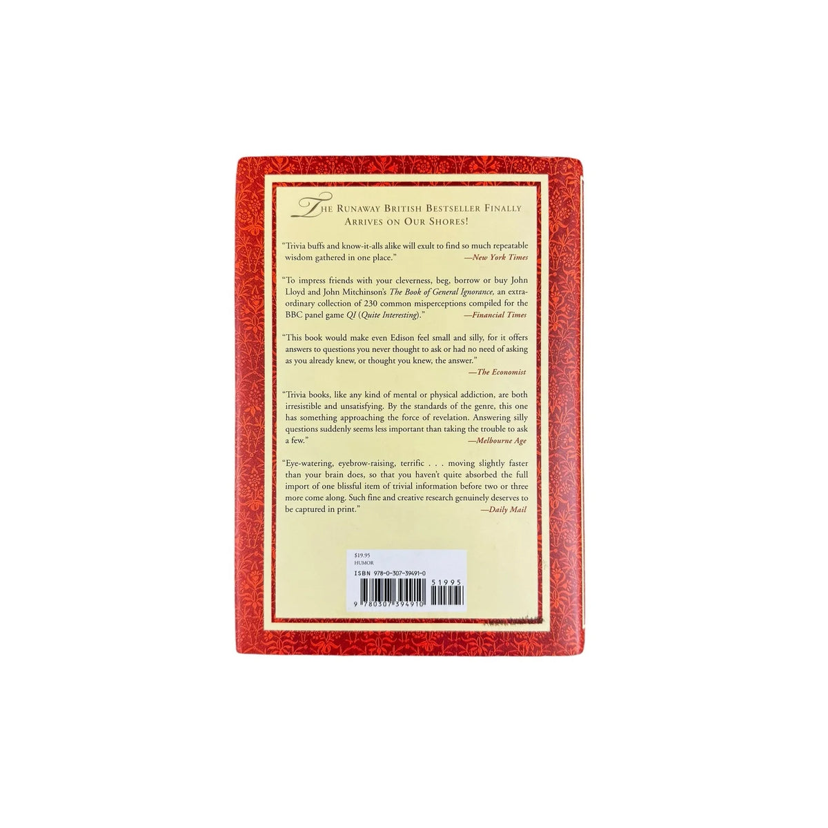The Book of General Ignorance by John Lloyd & John Mitchinson (Hardcover) - Image 2