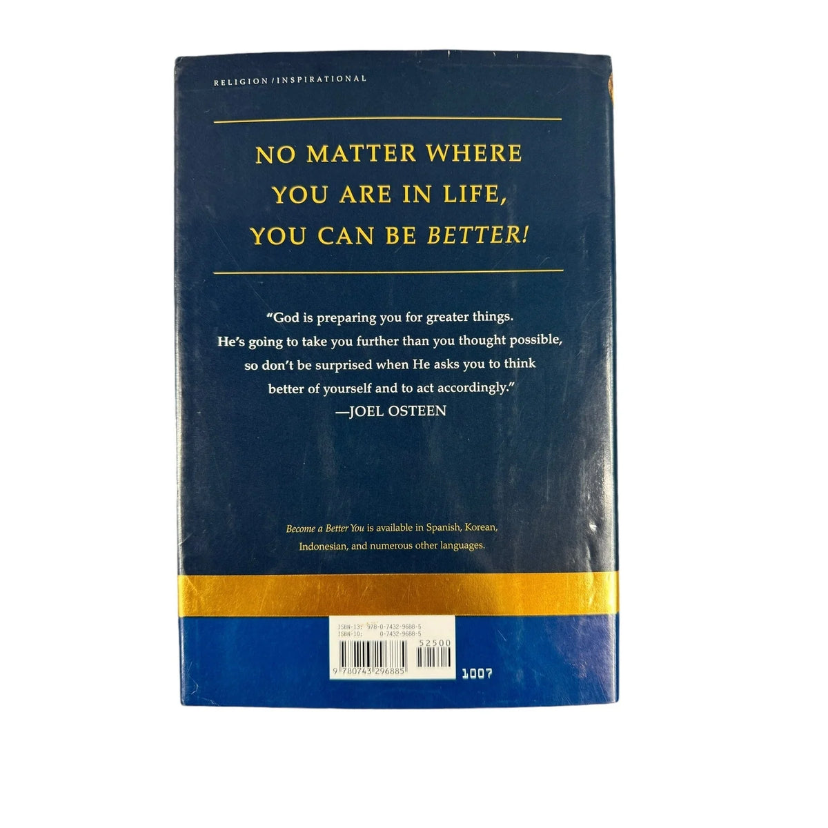 Become a Better You by Joel Osteen (Hardcover) - Image 2