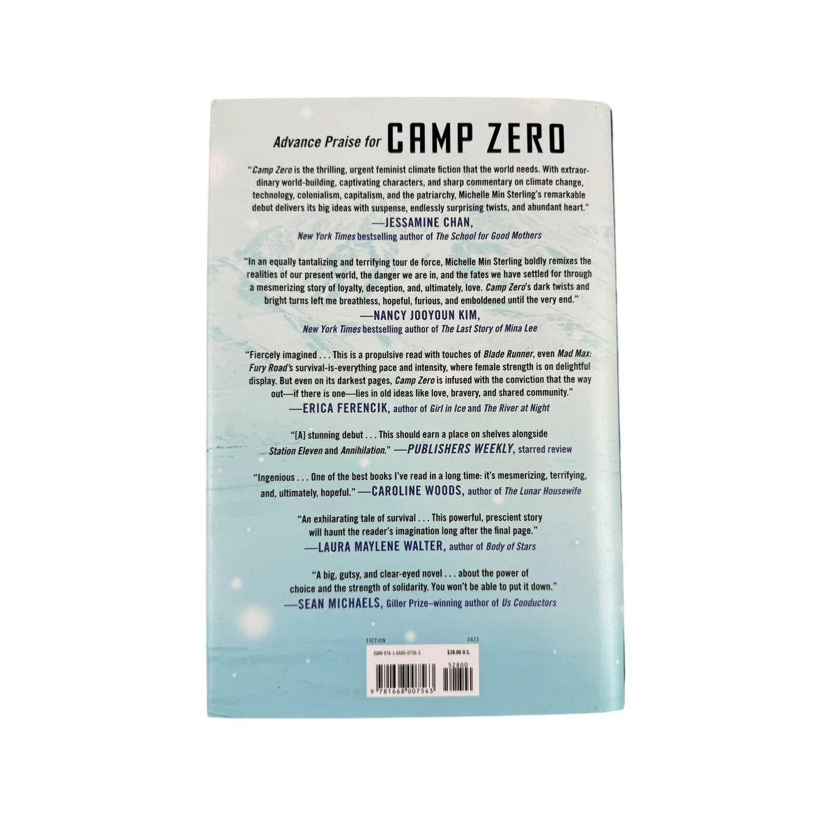 Camp Zero by Michelle Min Sterling (Hardcover) - Image 2