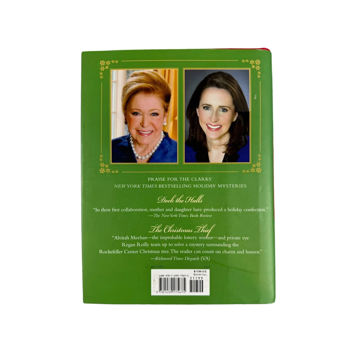 Deck the Halls & The Christmas Thief by Mary Higgins Clark (Hardcover) - Image 2