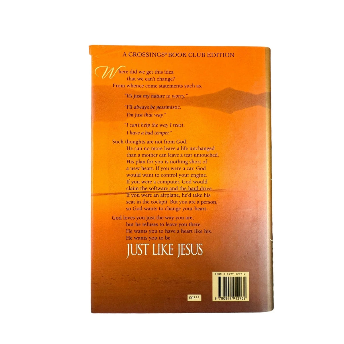Just Like Jesus by Max Lucado (Hardcover) - Image 2