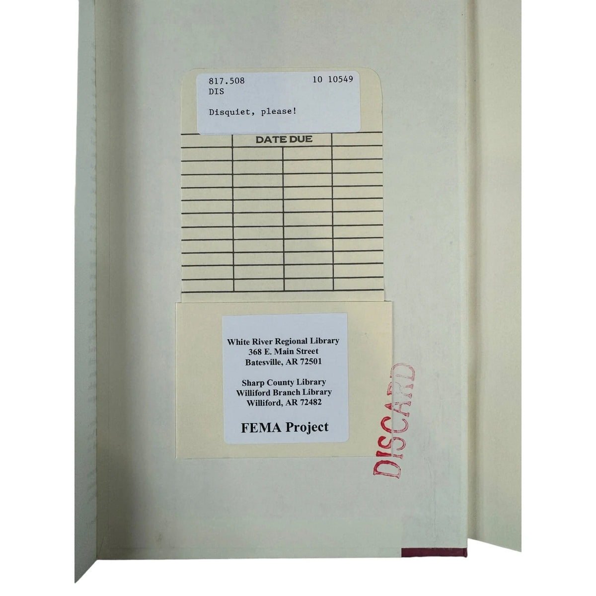 Disquiet, Please! by Various Authors (Hardcover) - Image 7