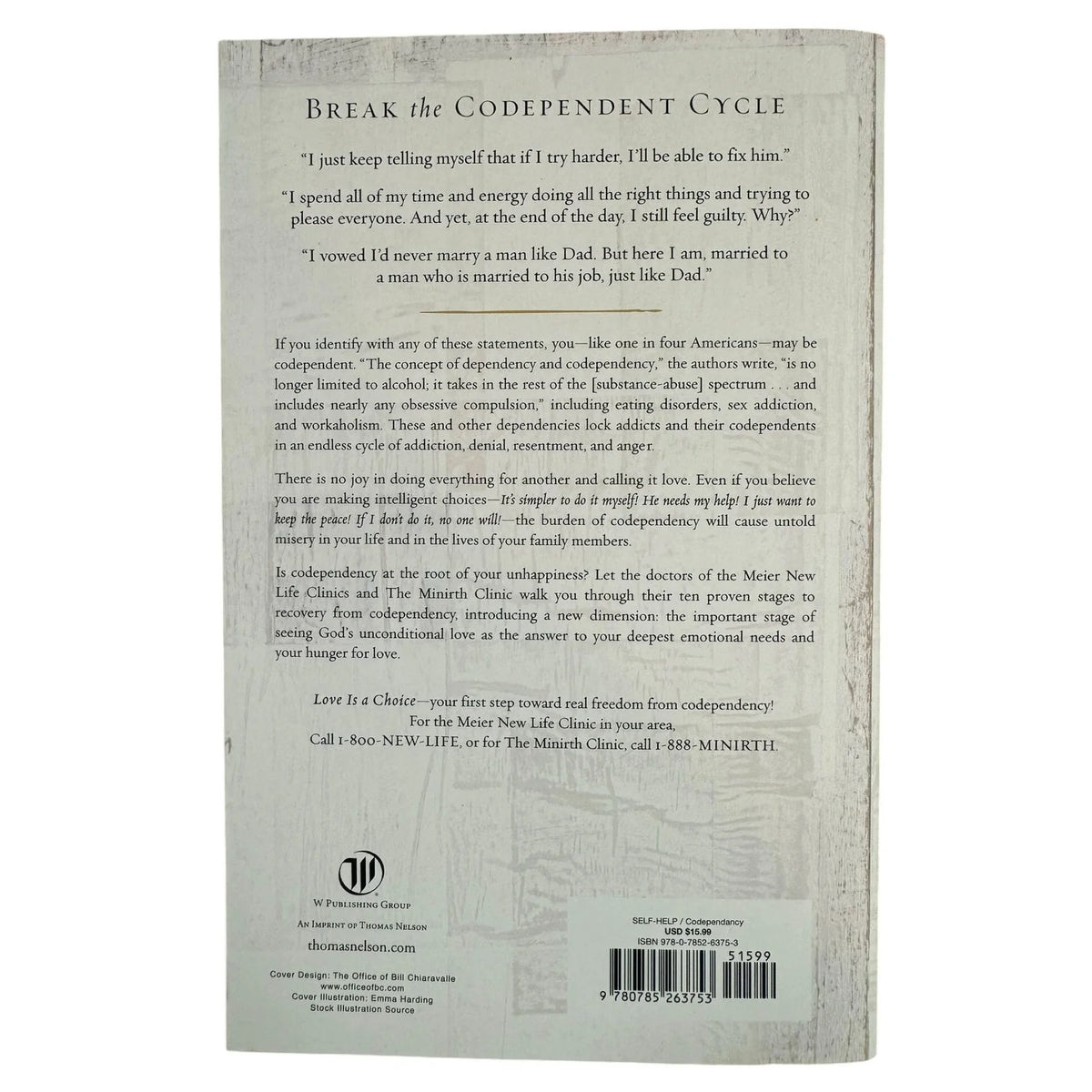 Love is a Choice by Dr. Robert Hemfelt, Dr. Frank Minirth (Paperback) - Image 2