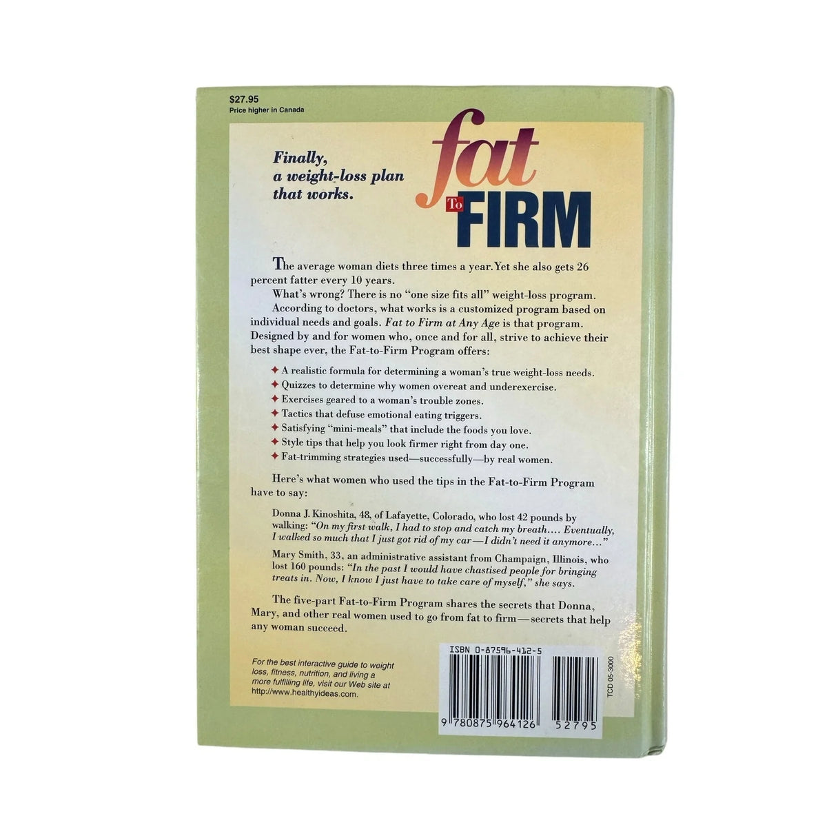 Fat to Firm by Alisa Bauman (Hardcover) - Image 2