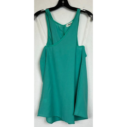 Haptics Green Sleeveless Blouse Women's 1X - Image 2