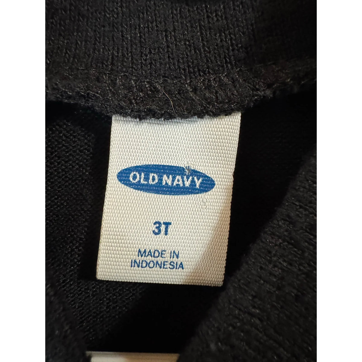 Old Navy Black Long Sleeve Knit Blouse Girl's 3t - Image 3